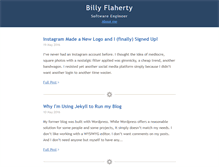 Tablet Screenshot of billyflaherty.com